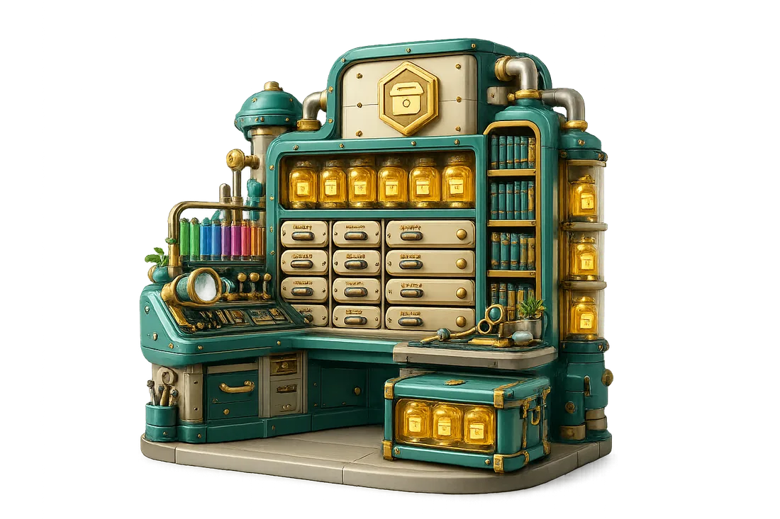 Preserve station in the Riggg factory